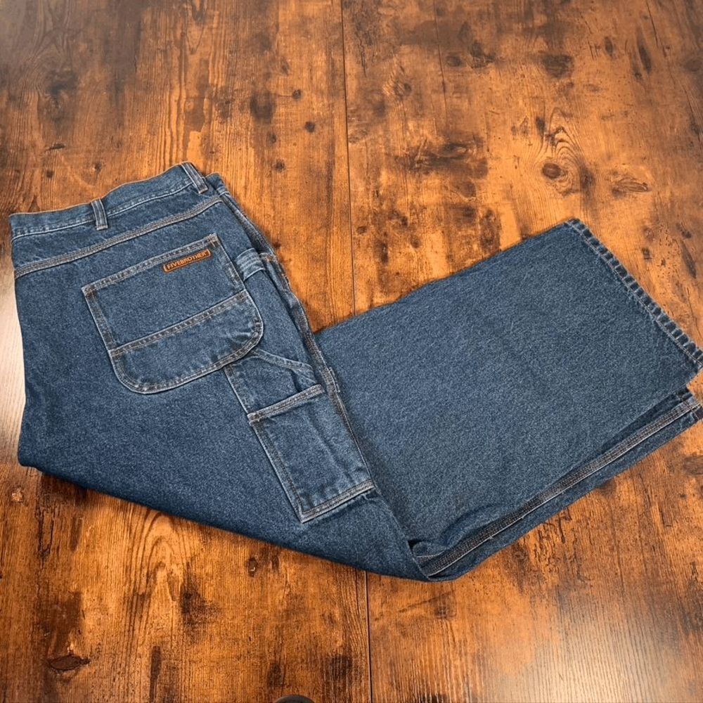 Five Brother Jeans 42X29 Mens Painter Carpenter Work Wear Utility Cargo